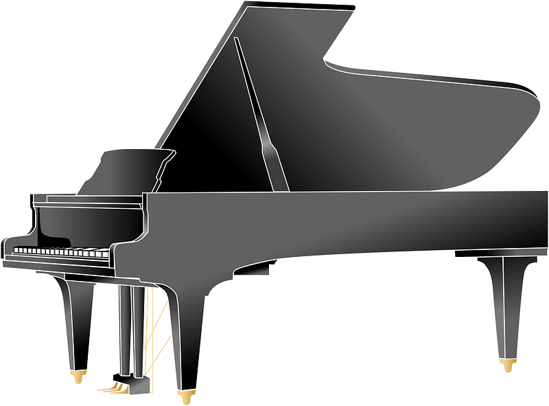Piano clipart. Free download transparent .PNG Creazilla