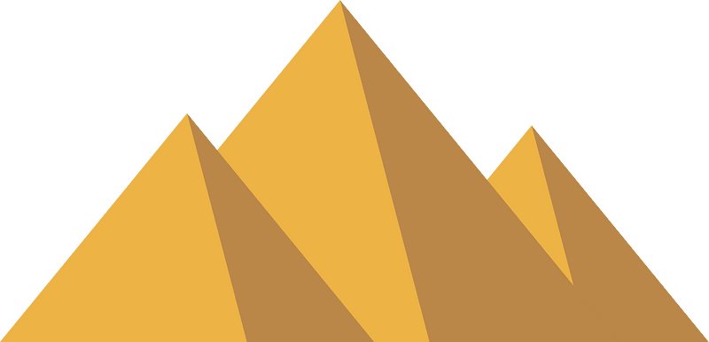 Pyramids clipart. Free download transparent .PNG | Creazilla