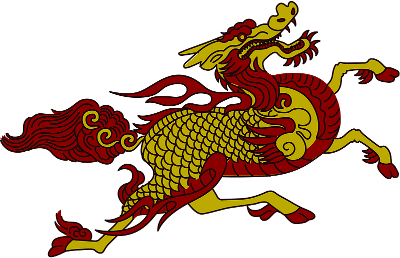 Qilin kirin immagine clipart