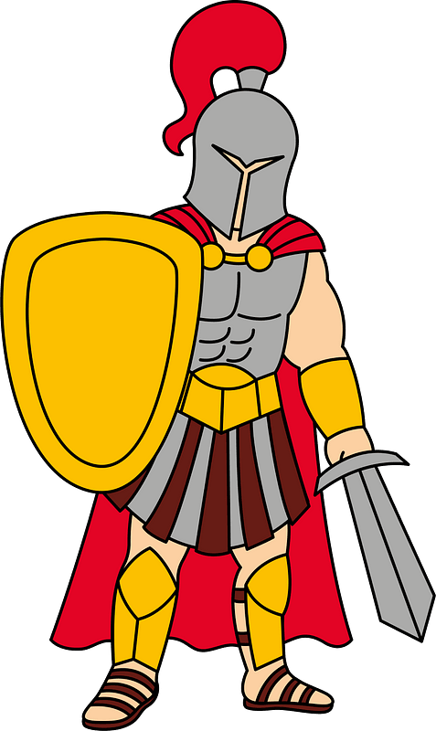 Gladiator clipart. Free download transparent .PNG | Creazilla