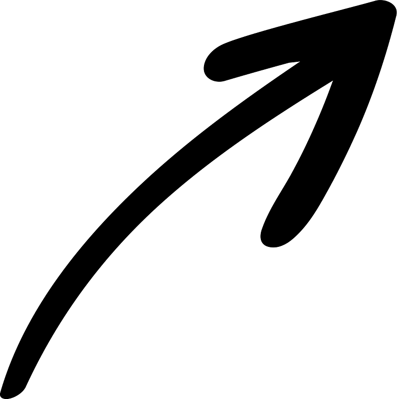 Hand drawn arrow clipart. Free download transparent .PNG Creazilla