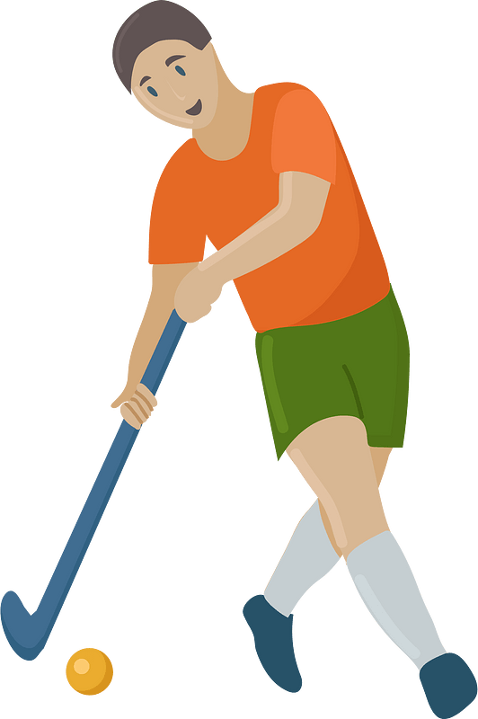 Field hockey clipart. Free download transparent .PNG | Creazilla