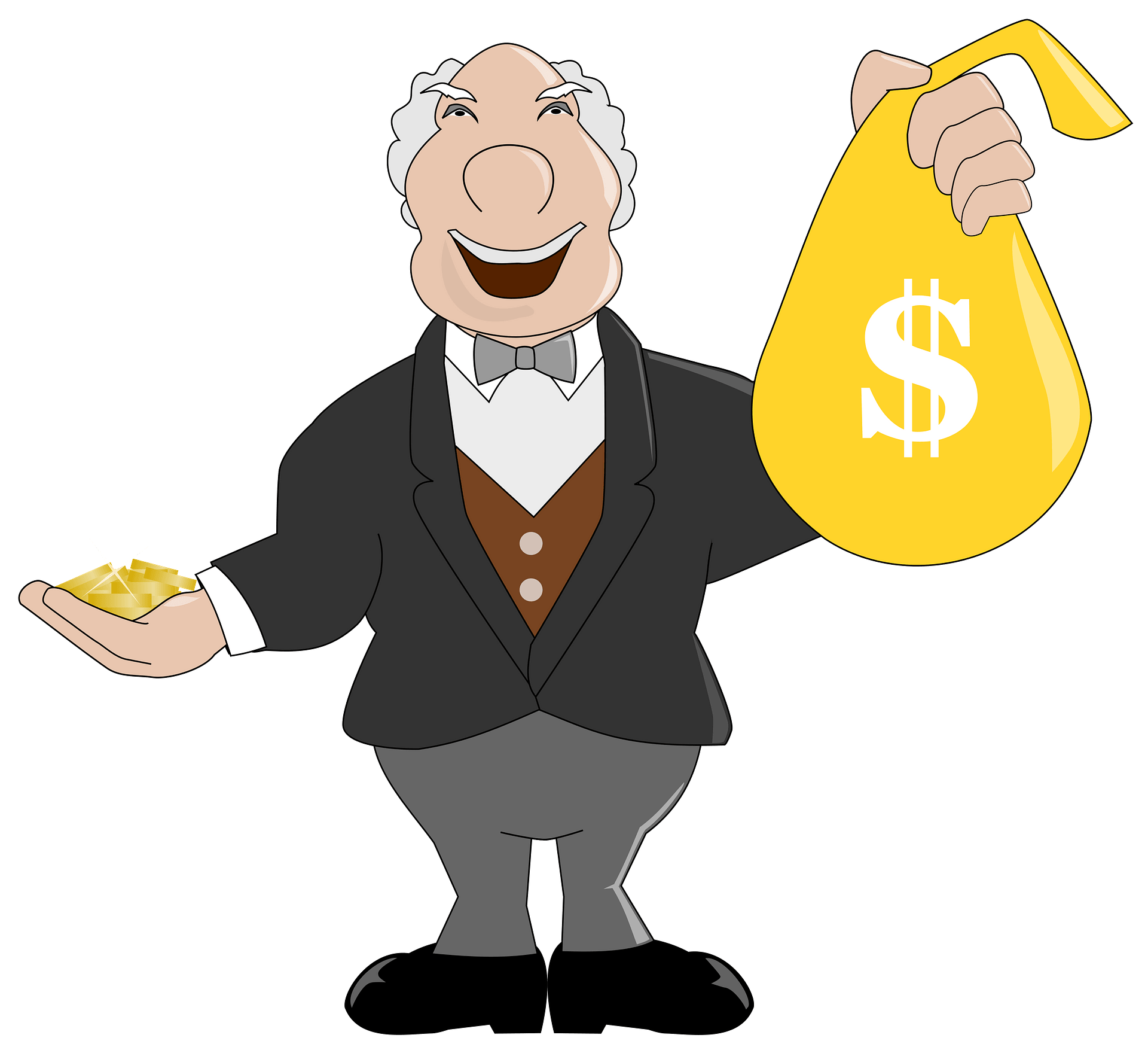 Wealthy man clipart. Free download transparent .PNG | Creazilla