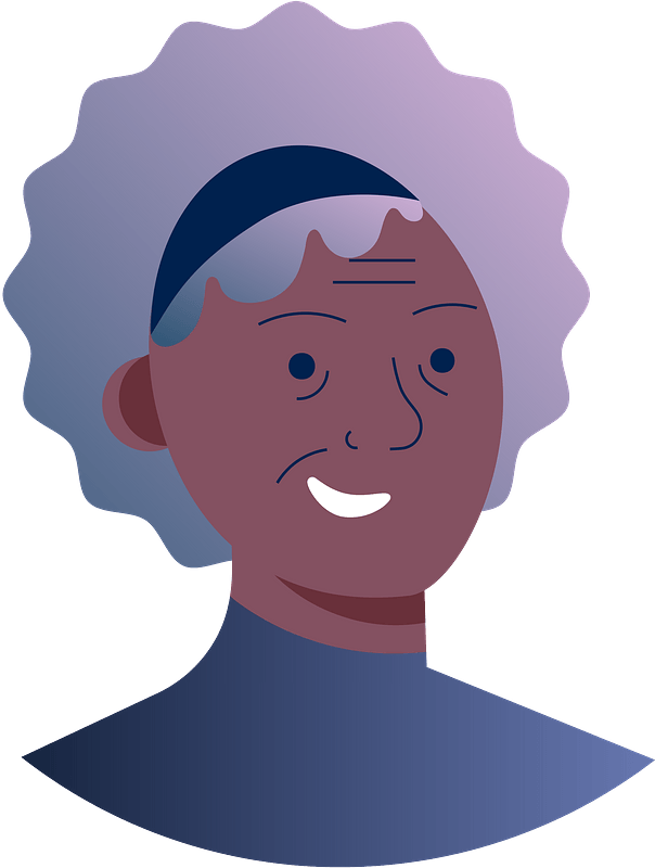 Old woman clipart