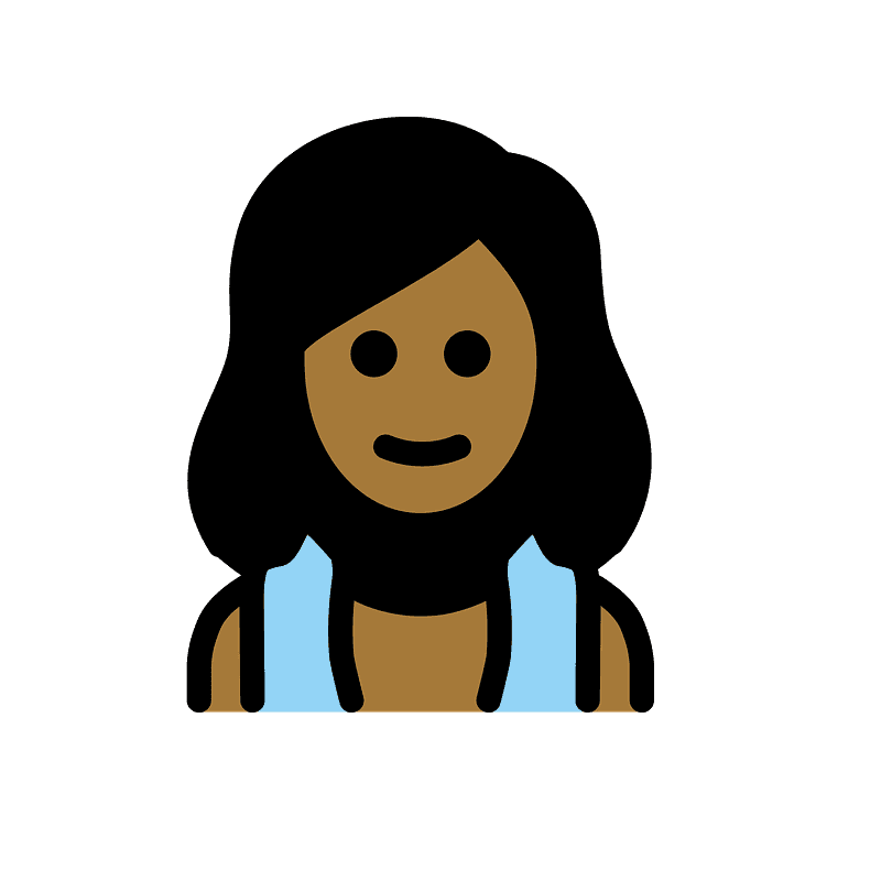 Woman in steamy room emoji clipart. Free download transparent .PNG Creazilla