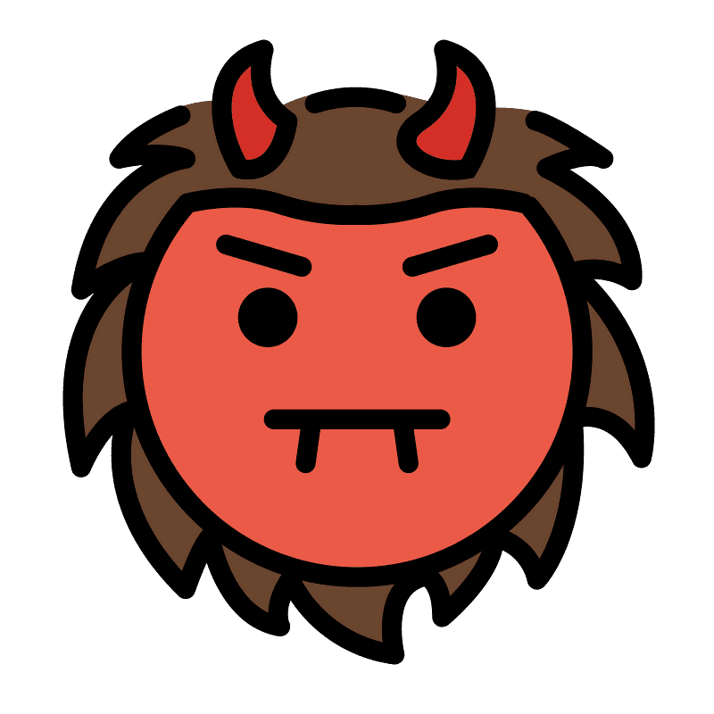 Ogre emoji clipart. Free download transparent .PNG Creazilla