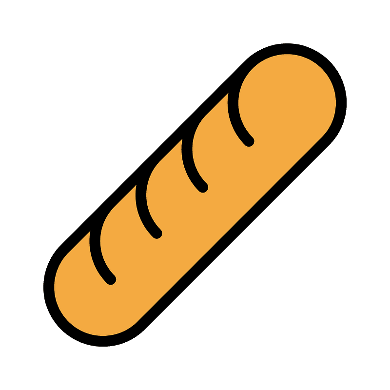 Bread Emoji Clipart Free Download Transparent Png Creazilla Images