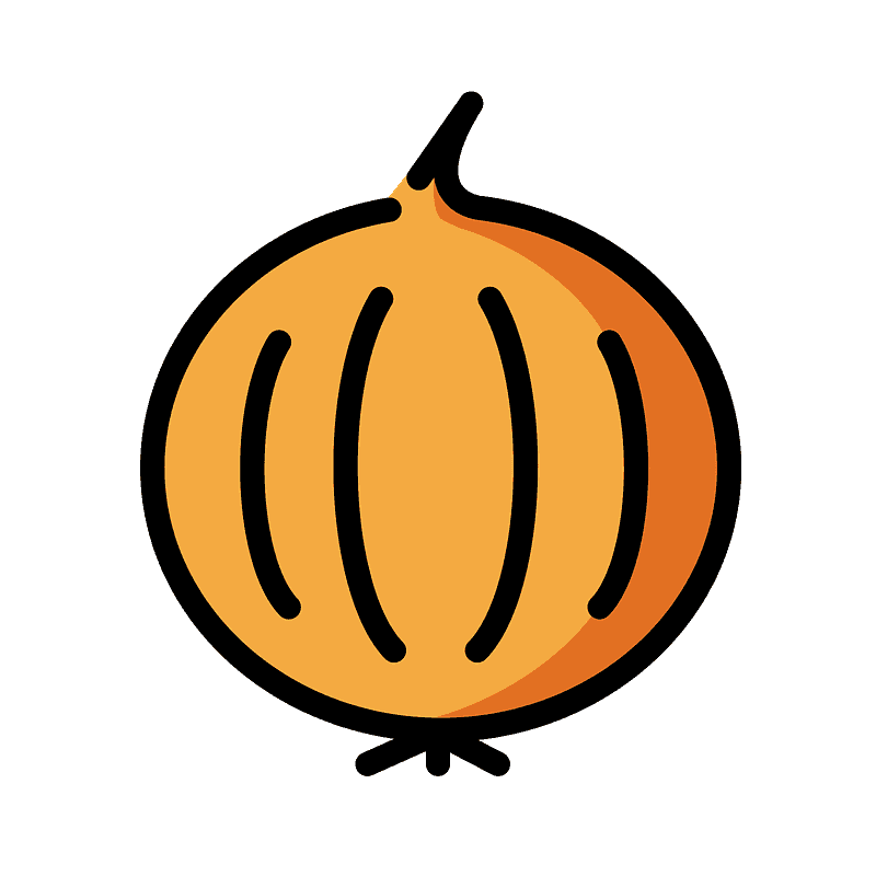 Onion emoji clipart. Free download transparent .PNG Creazilla