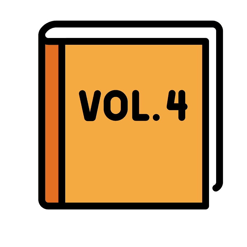 Orange book emoji clipart. Free download transparent .PNG Creazilla