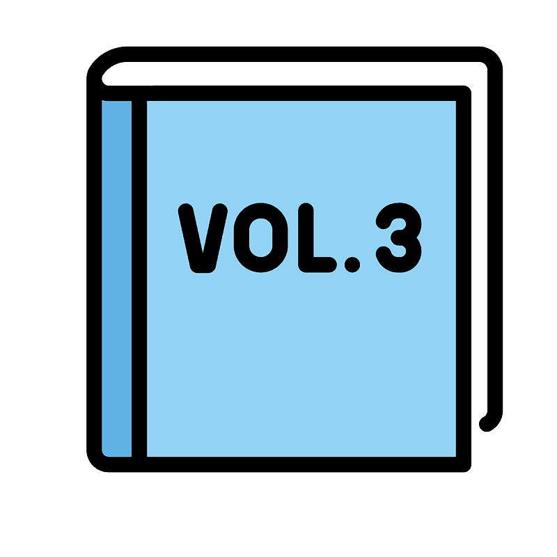 Blue book emoji clipart. Free download transparent .PNG Creazilla