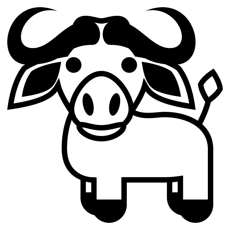 Water buffalo emoji clipart. Free download transparent .PNG Creazilla