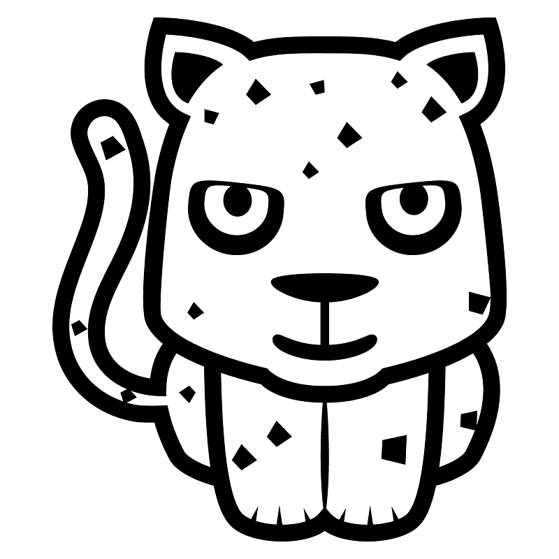 Leopard emoji clipart. Free download transparent .PNG Creazilla