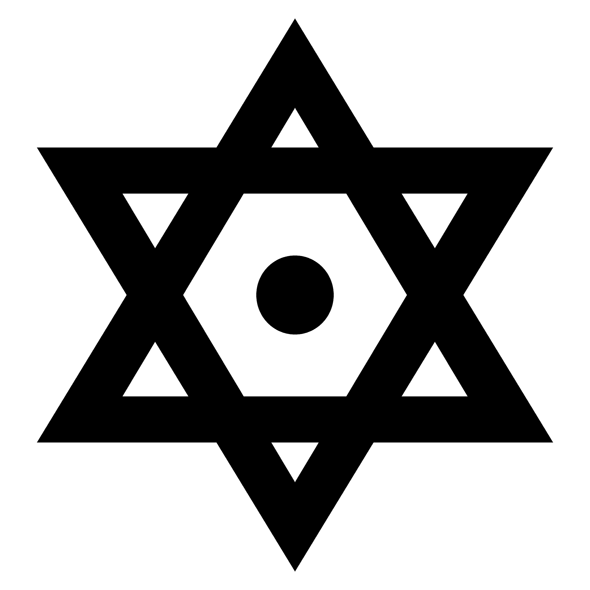 六芒星のクリップアート 無料ダウンロード Creazilla