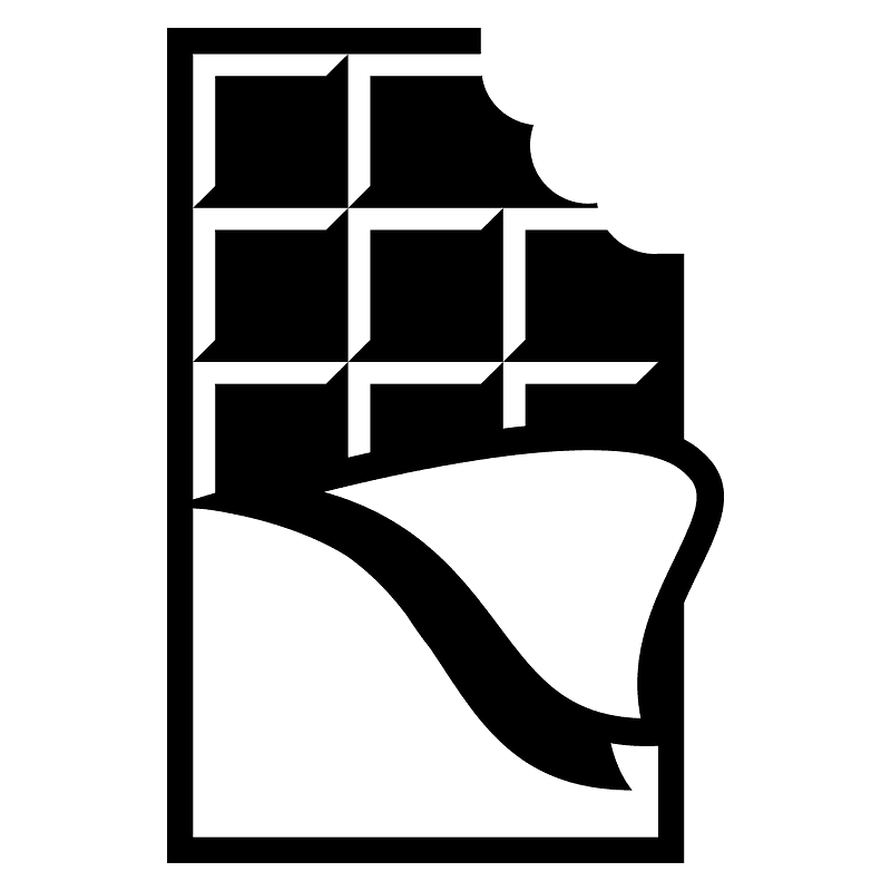 Chocolate bar emoji clipart. Free download transparent .PNG Creazilla