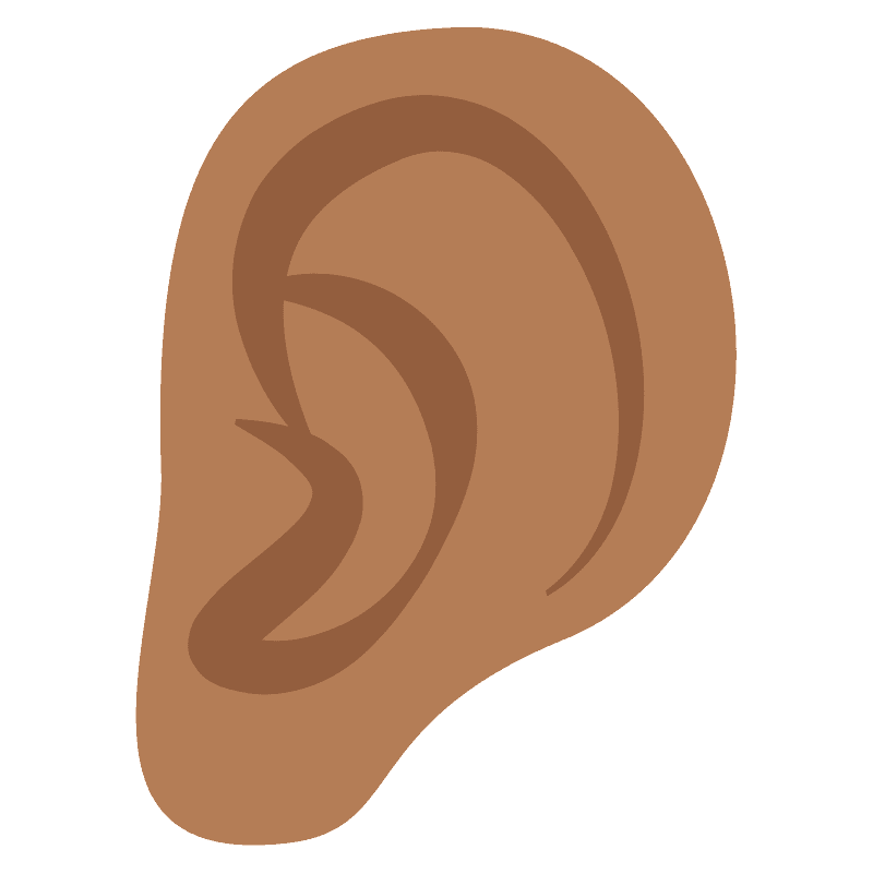 Ears Clipart Png Ear Clipart Emoji Ear Emoji Png Free Transparent