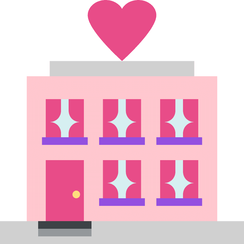 Love hotel emoji clipart. Free download transparent .PNG Creazilla