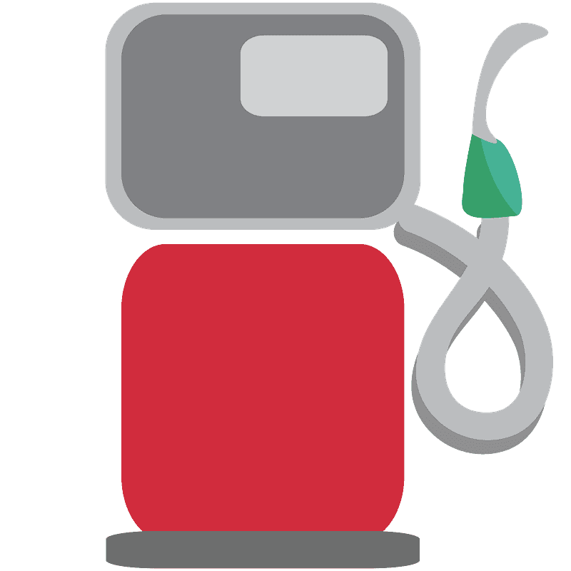 Fuel pump emoji clipart. Free download transparent .PNG Creazilla