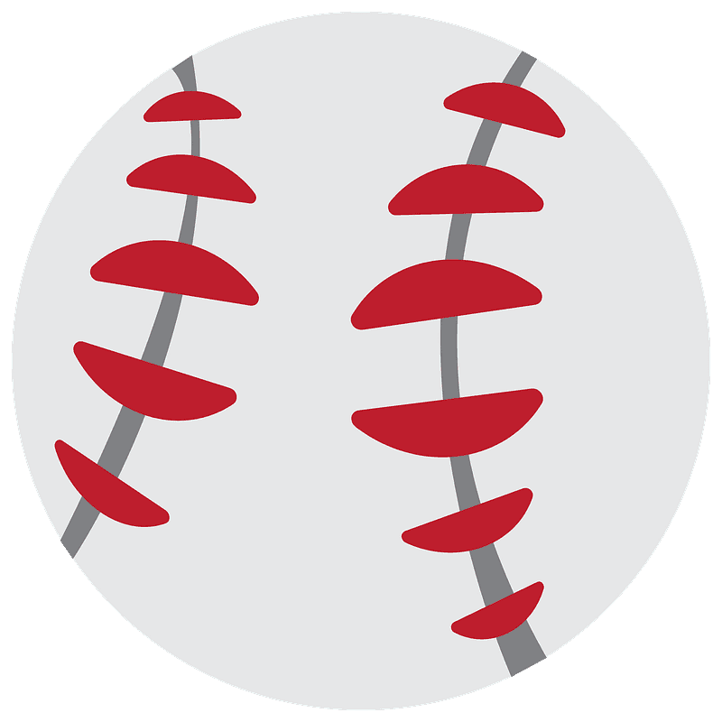 Palla da baseball immagine clipart