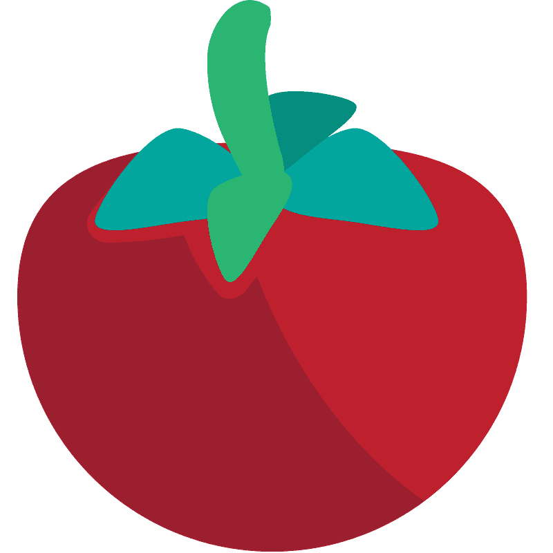 Tomato emoji clipart. Free download transparent .PNG Creazilla