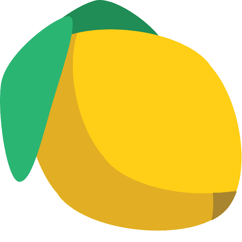 Lemon emoji clipart. Free download transparent .PNG Creazilla