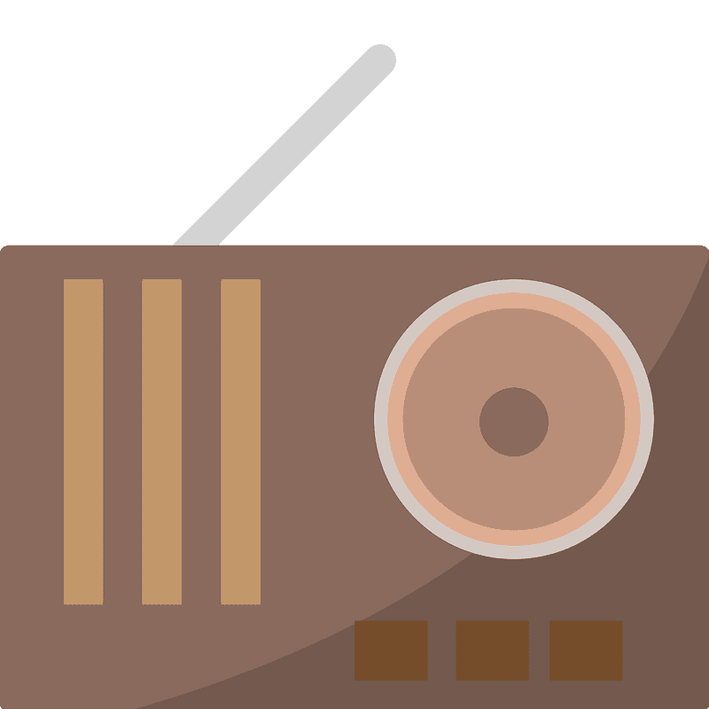 Radio emoji clipart. Gratis download. Creazilla
