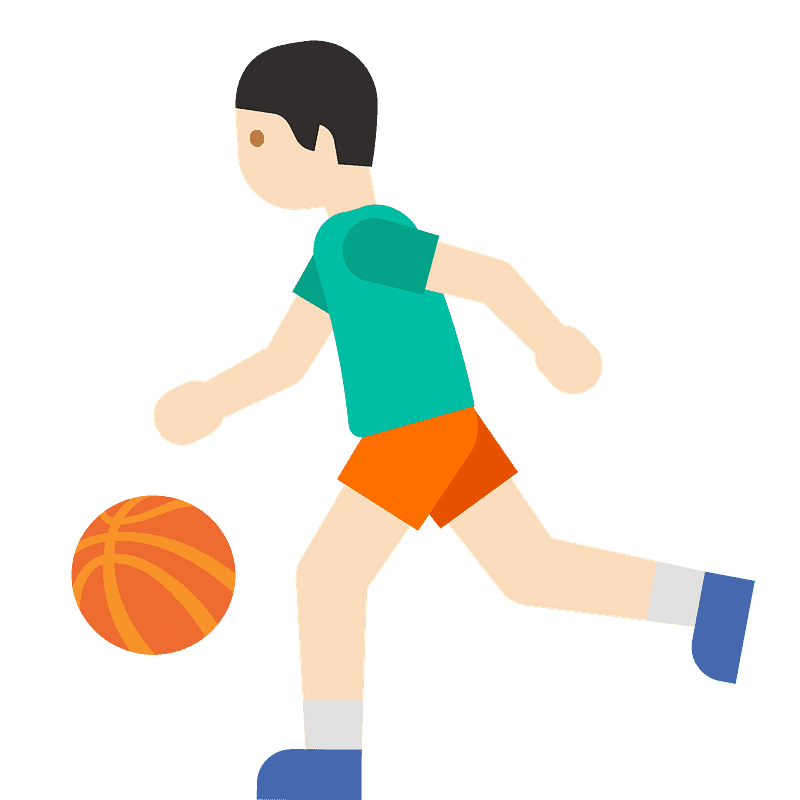 Man bouncing ball emoji clipart. Free download transparent .PNG Creazilla