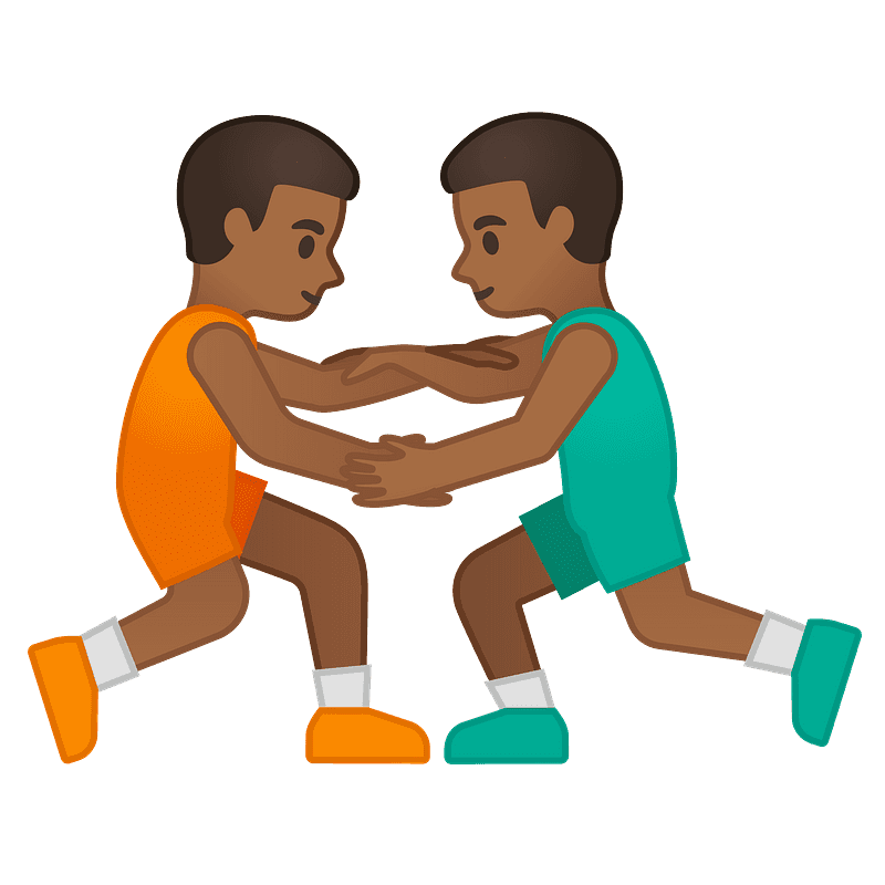 Wrestler Emoji