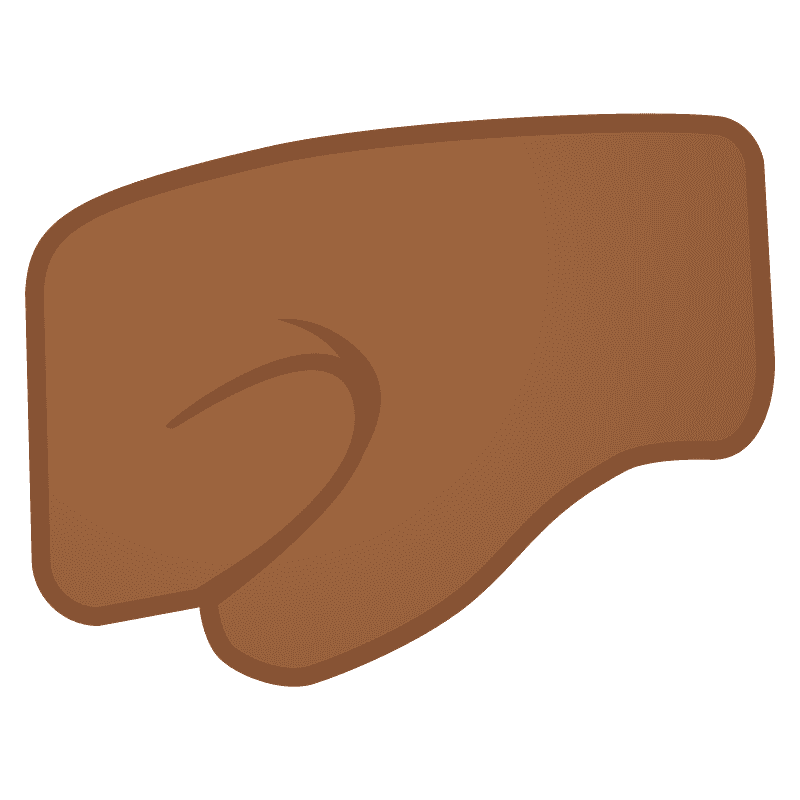 Leftfacing fist emoji clipart. Free download transparent .PNG Creazilla