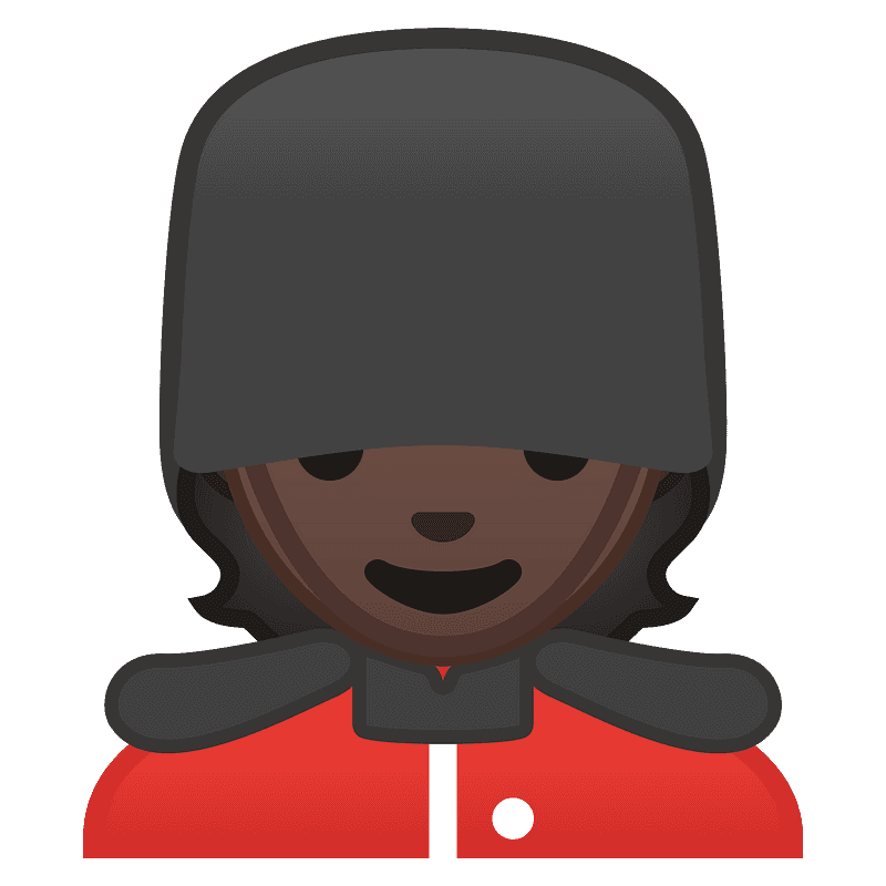 Guard emoji clipart. Free download transparent .PNG Creazilla