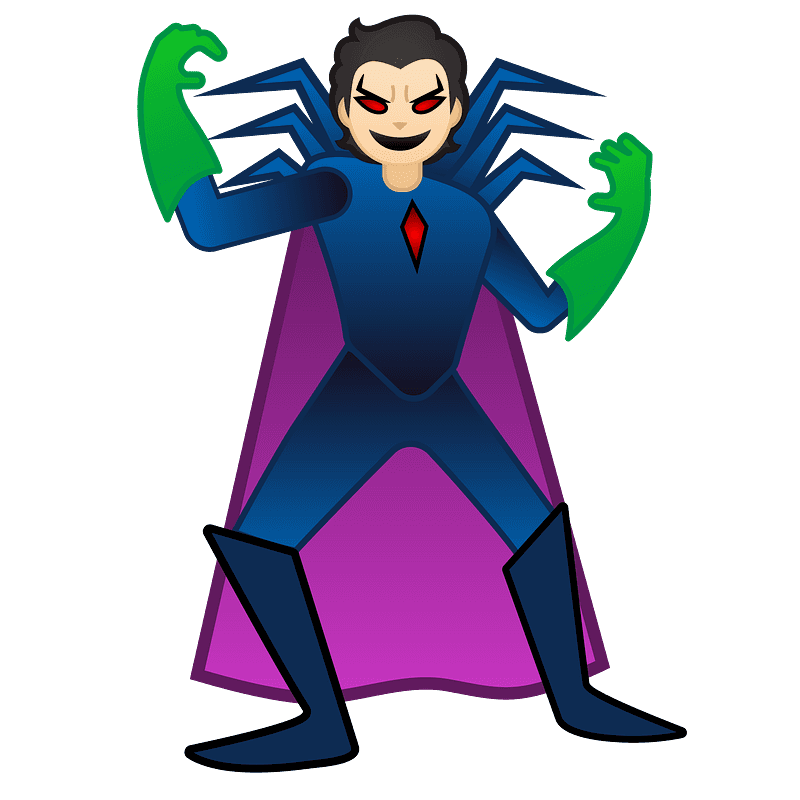 Supervillain - Free vector emoji on creazilla.com