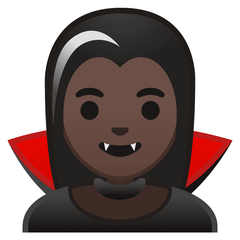 Woman vampire emoji clipart. Free download transparent .PNG Creazilla