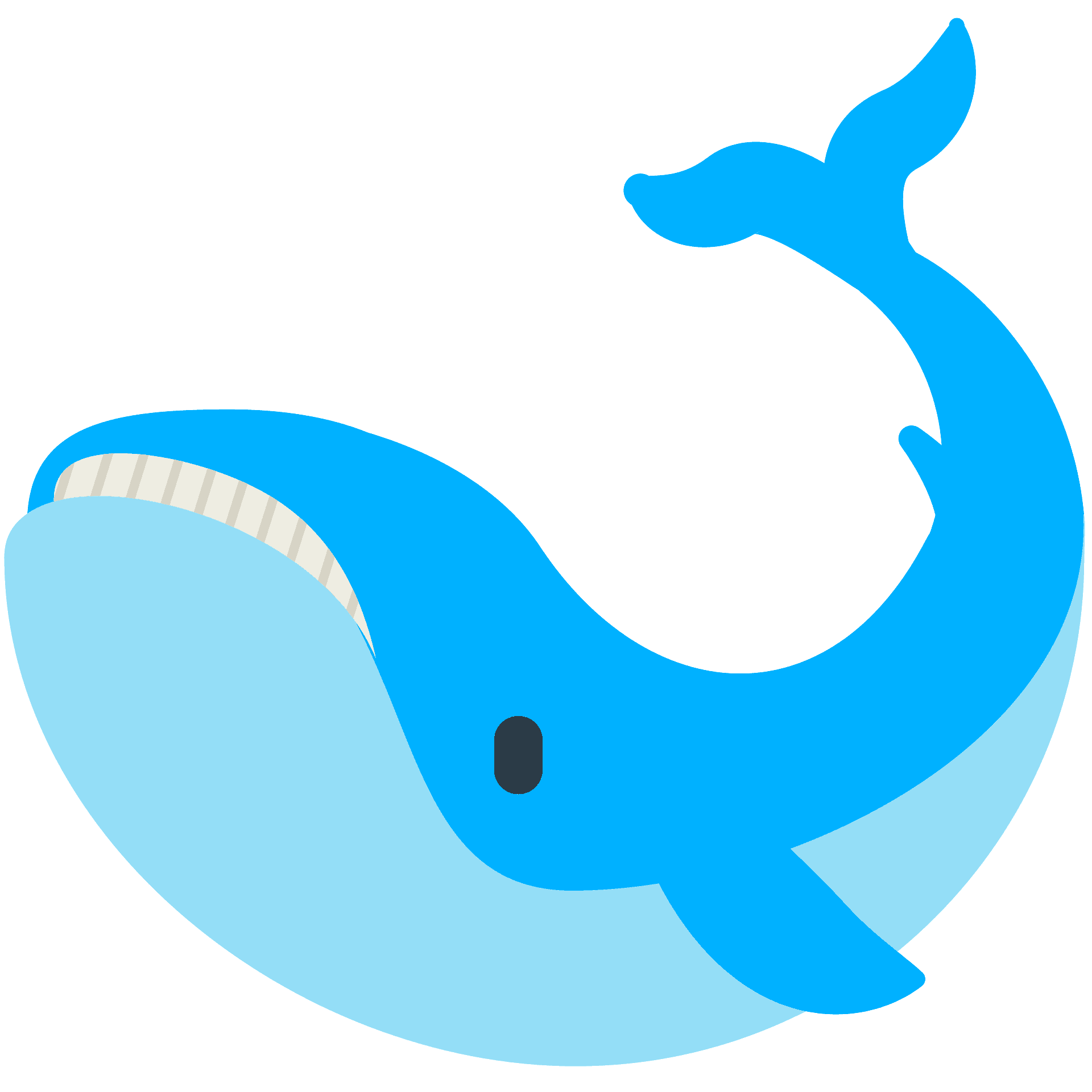 クジラのクリップアート 無料ダウンロード Creazilla