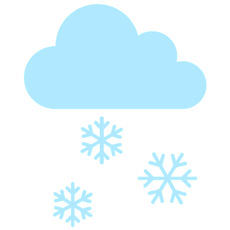 Wolke mit Schnee clipart. Kostenloser Download. Creazilla