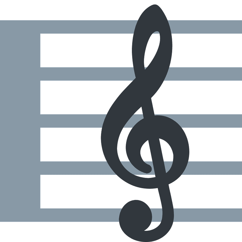 높은음자리표 클립 아트. 무료 다운로드. Creazilla