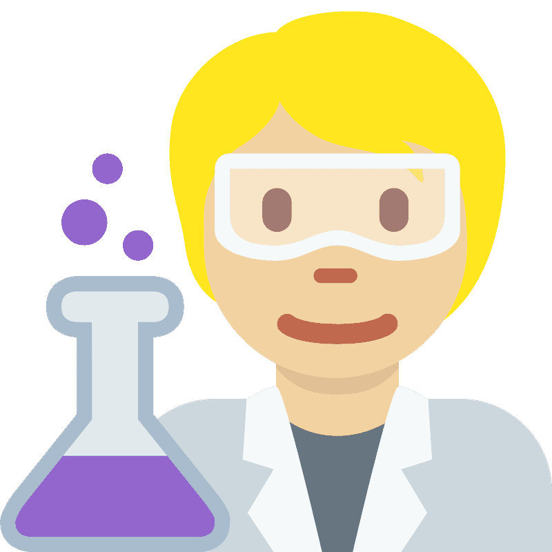 Scientist emoji clipart. Free download transparent .PNG Creazilla