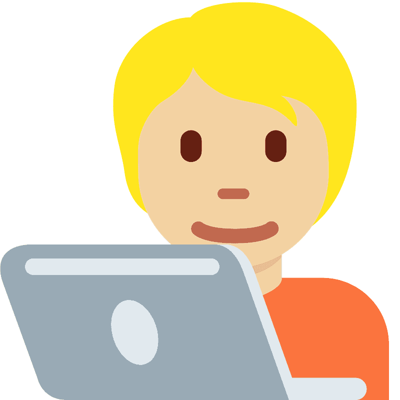 Technologist emoji clipart. Free download transparent .PNG Creazilla