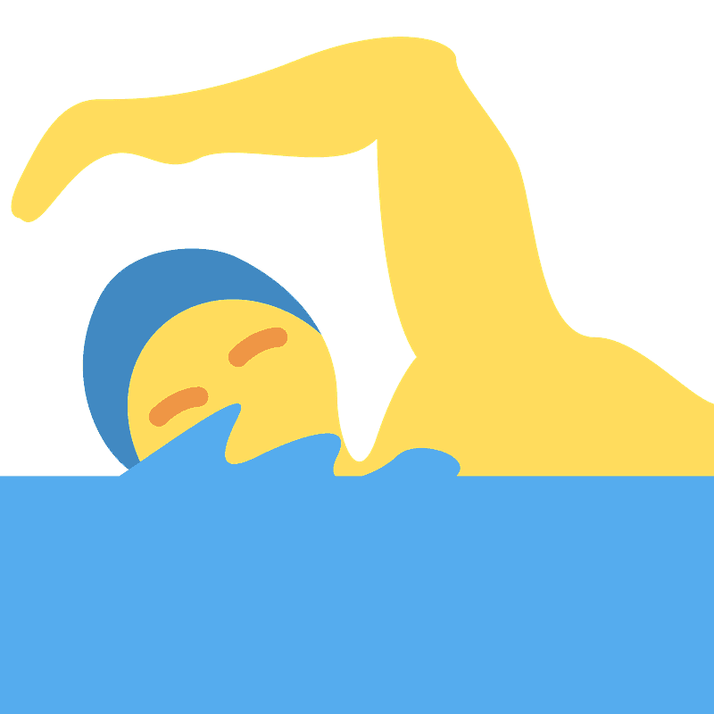 Emoji Emoticon Swimming Smiley Text Messaging Emoji Text Hand Png