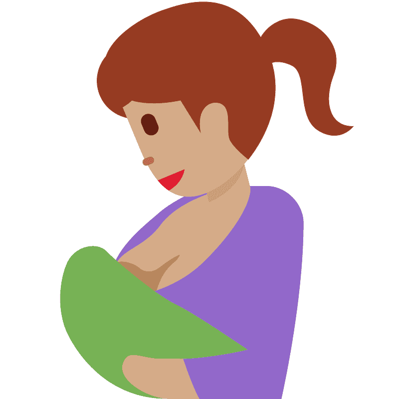 Breastfeeding emoji clipart. Free download transparent .PNG Creazilla