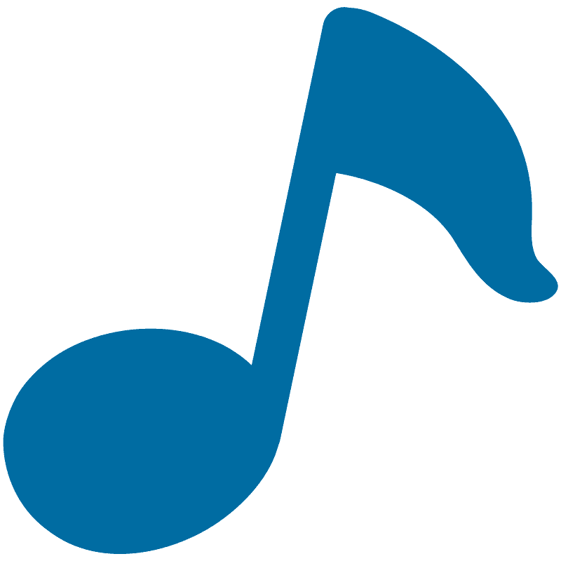 Musical note emoji clipart. Free download transparent .PNG Creazilla