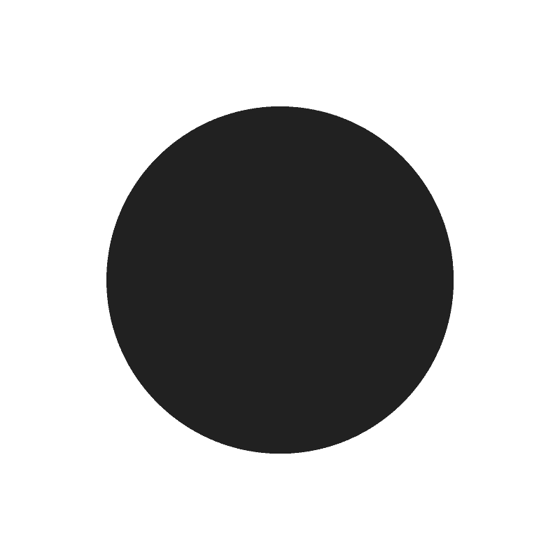 Black circle emoji clipart. Free download transparent .PNG Creazilla