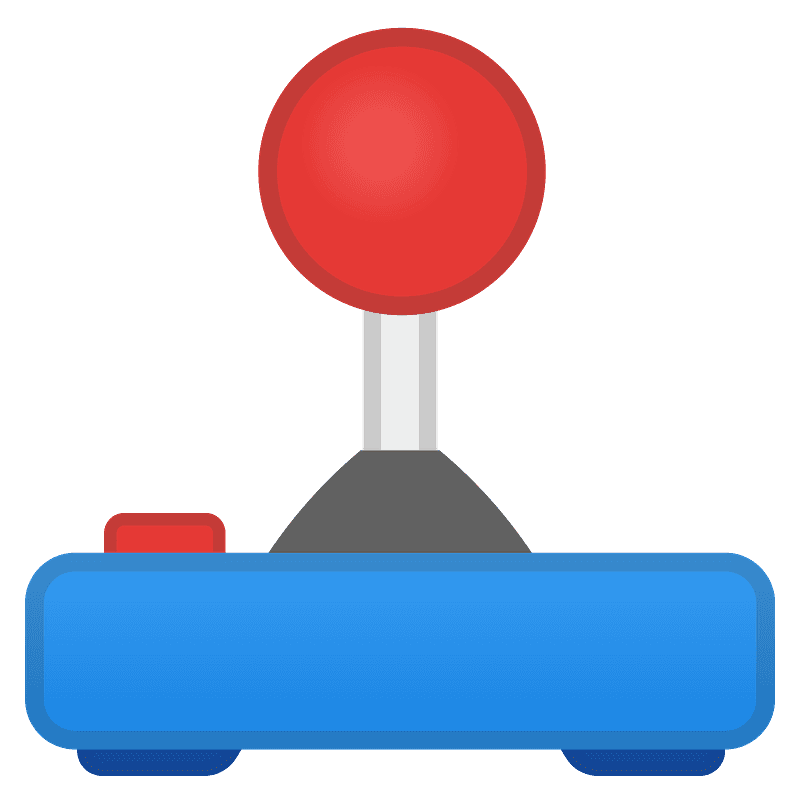 Joystick emoji clipart. Free download transparent .PNG Creazilla