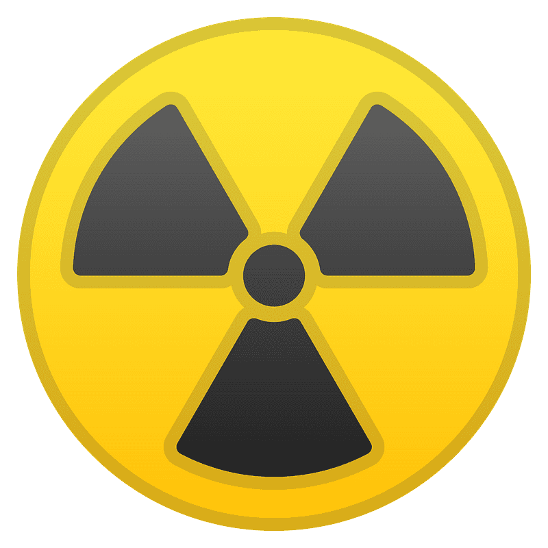 Radioactive emoji clipart. Free download transparent .PNG Creazilla