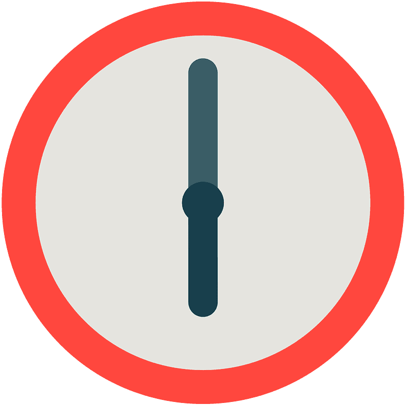 Six o’clock emoji clipart. Free download transparent .PNG Creazilla