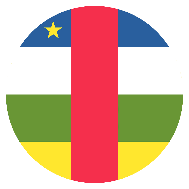 Central African Republic flag emoji clipart. Free download transparent