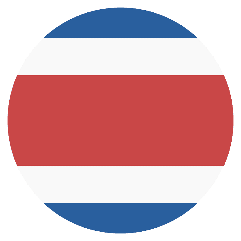 Costa Rica bandeira clipart