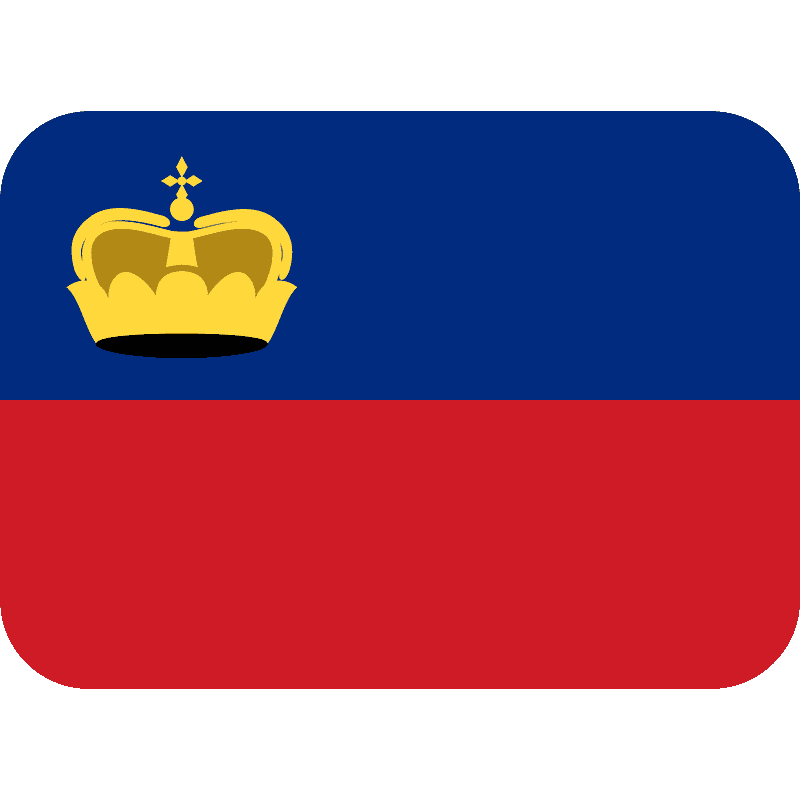 Liechtenstein flag emoji clipart. Free download transparent .PNG Creazilla