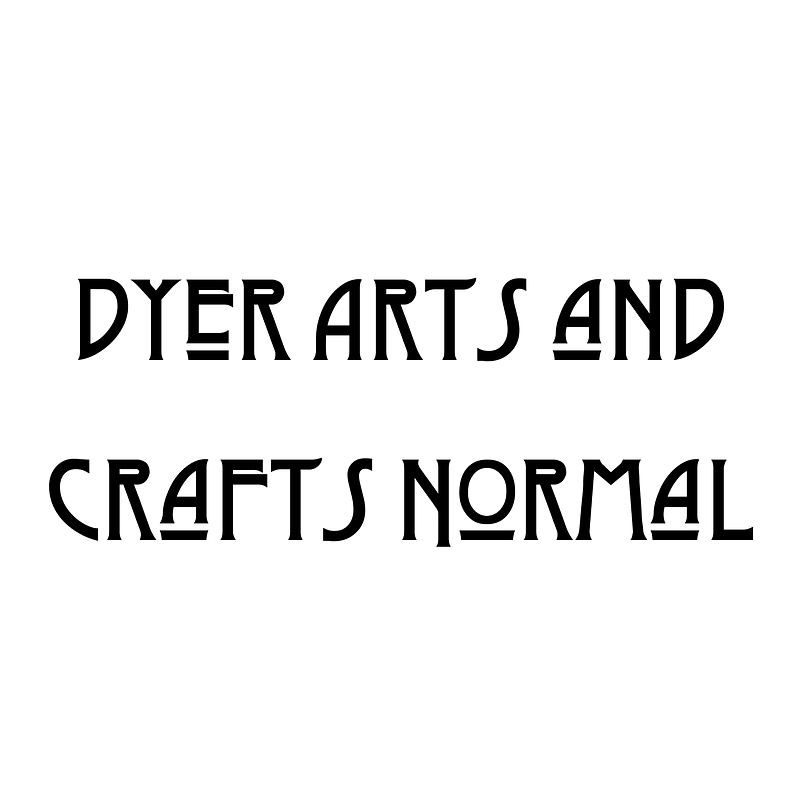 Dyer Arts and Crafts Normal font Free fonts on Creazilla Creazilla