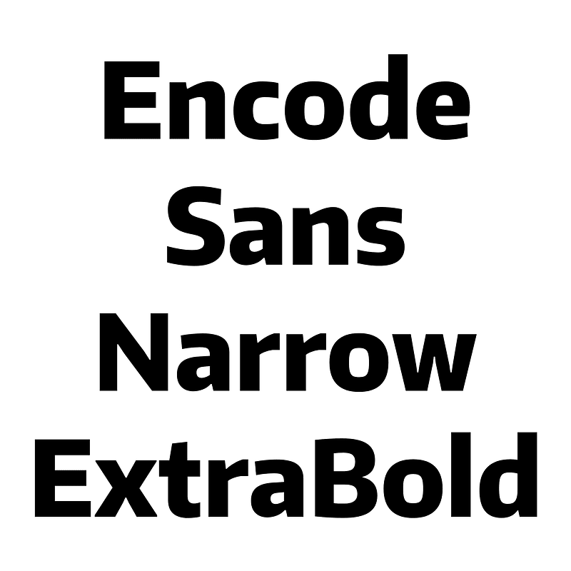 Encode Sans Narrow ExtraBold Font Free Fonts On Creazilla Creazilla Encode sans narrow extrabold font free fonts on creazilla creazilla