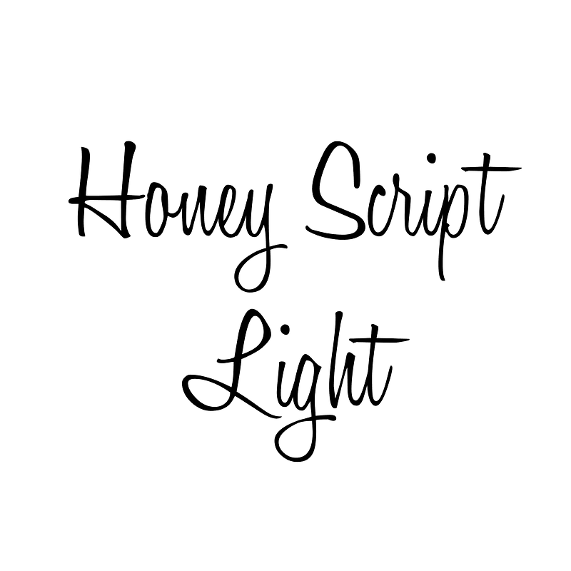 Honey Script Light font Free fonts on Creazilla Creazilla