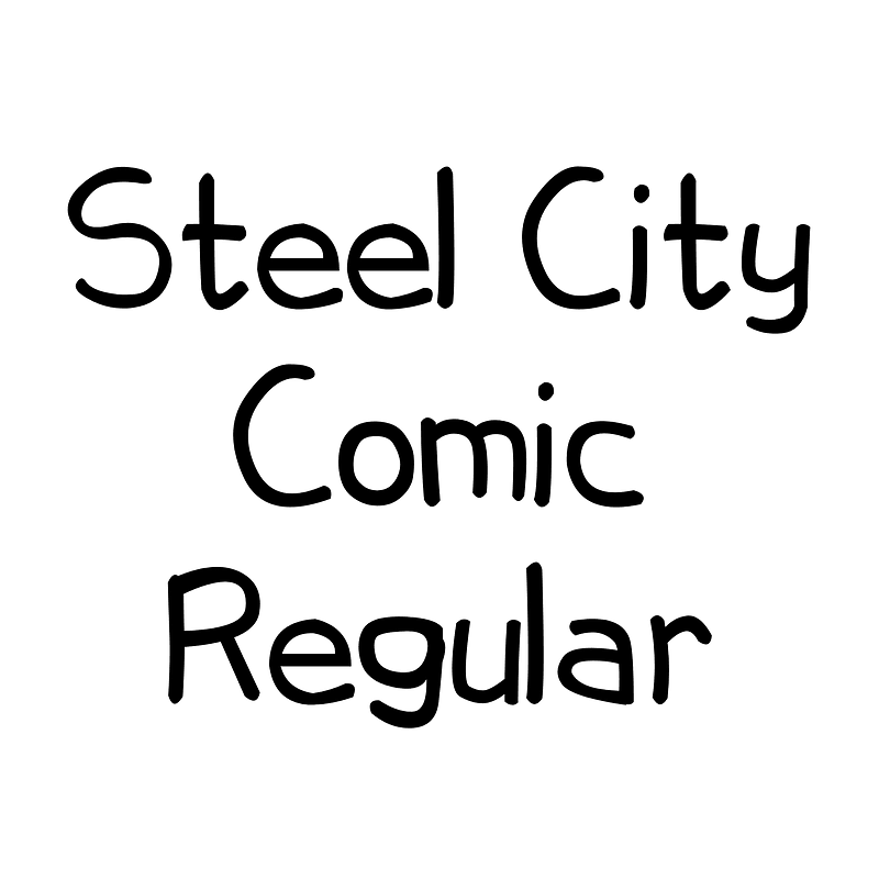 Steel City Comic Regular Creazilla